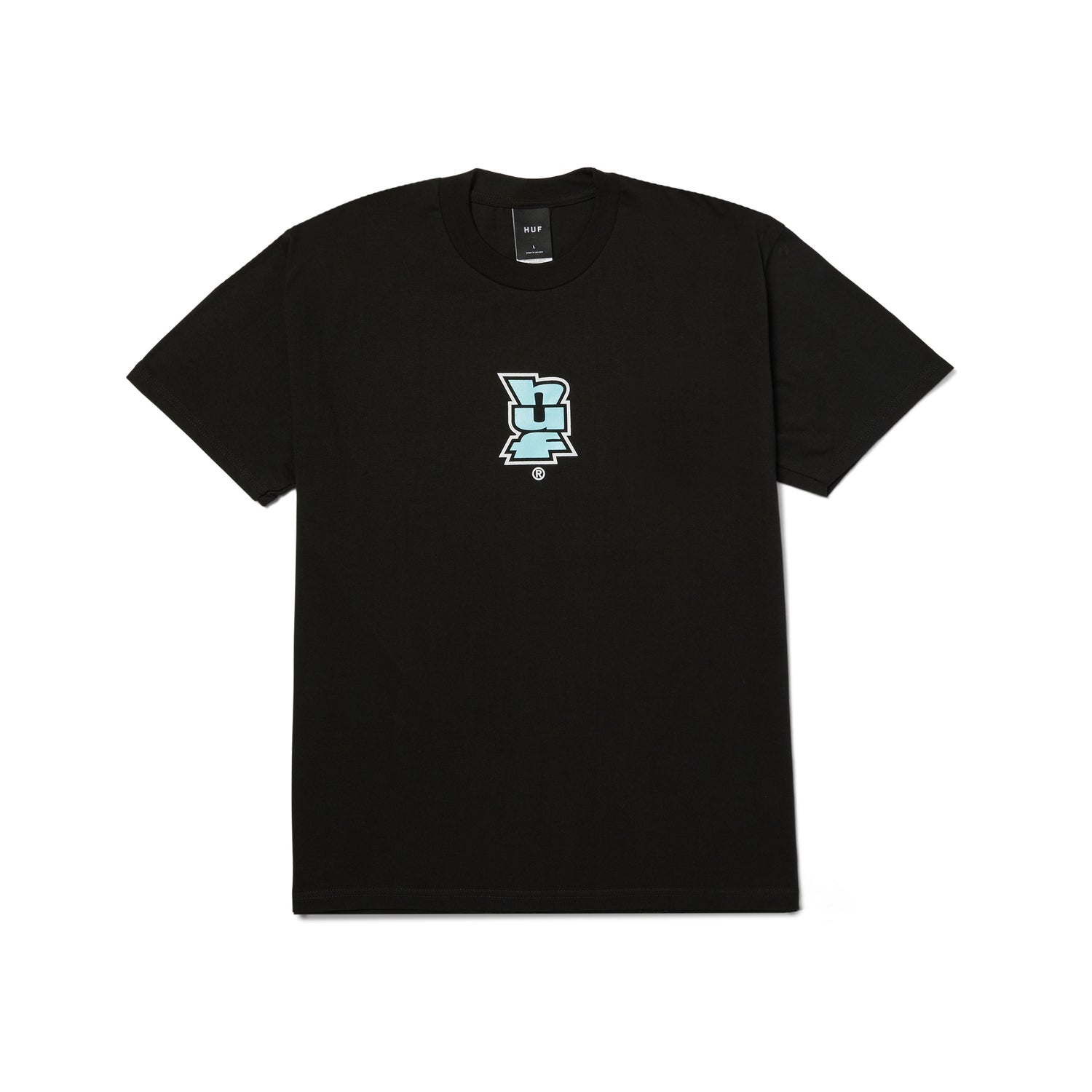 MEGABLAST MULTI S/S TEE - T-SHIRT 71MC0001180 -BLACK HUF 