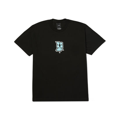 MEGABLAST MULTI S/S TEE - T-SHIRT 71MC0001180 -BLACK HUF 