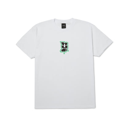 MEGABLAST MULTI S/S TEE - T-SHIRT 71MC0001180 -WHITE HUF 
