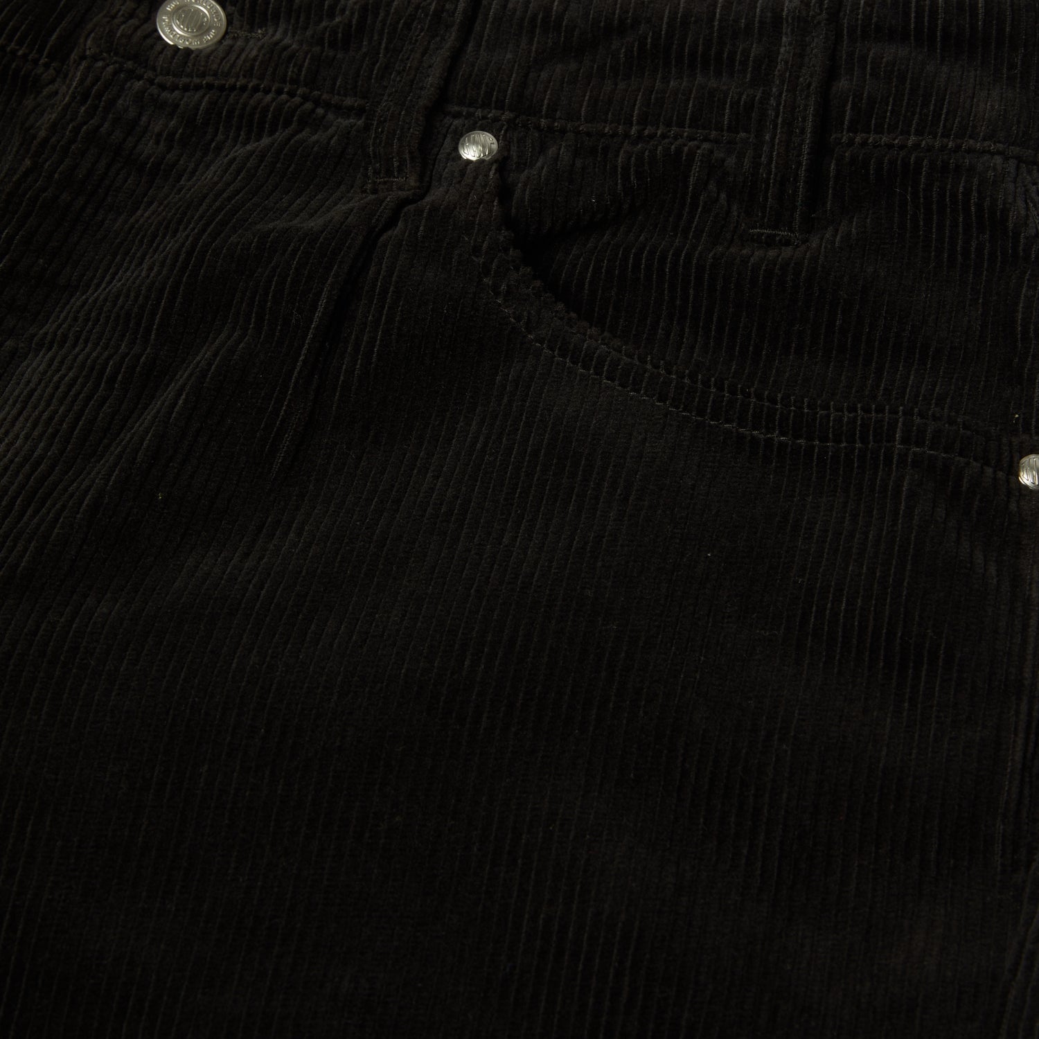 CROMER CORDUROY PANT - PANTALONE 71MC0001210 -BLACK HUF 