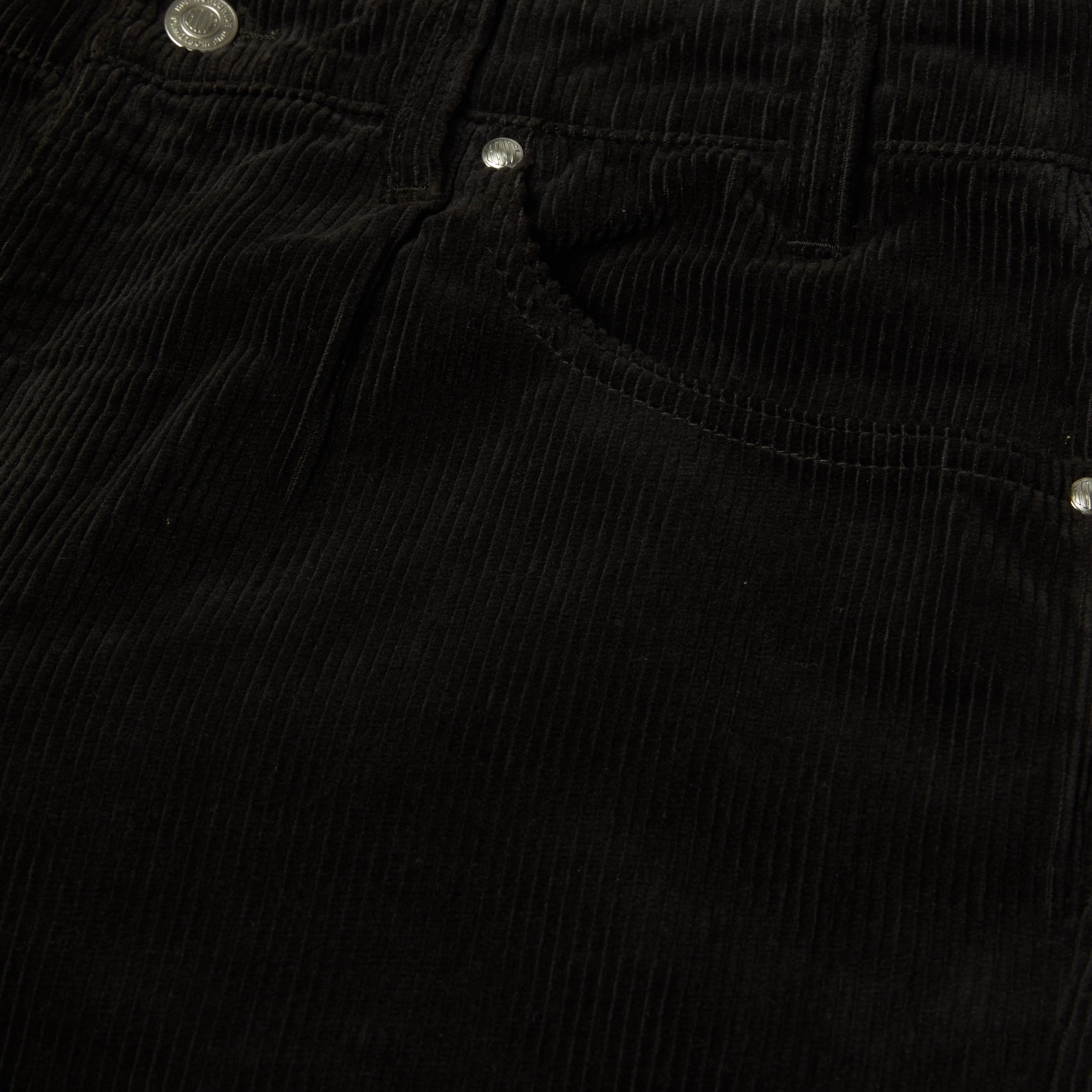 CROMER CORDUROY PANT - PANTALONE 71MC0001210 -BLACK HUF 