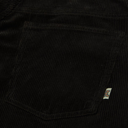 CROMER CORDUROY PANT - PANTALONE 71MC0001210 -BLACK HUF 