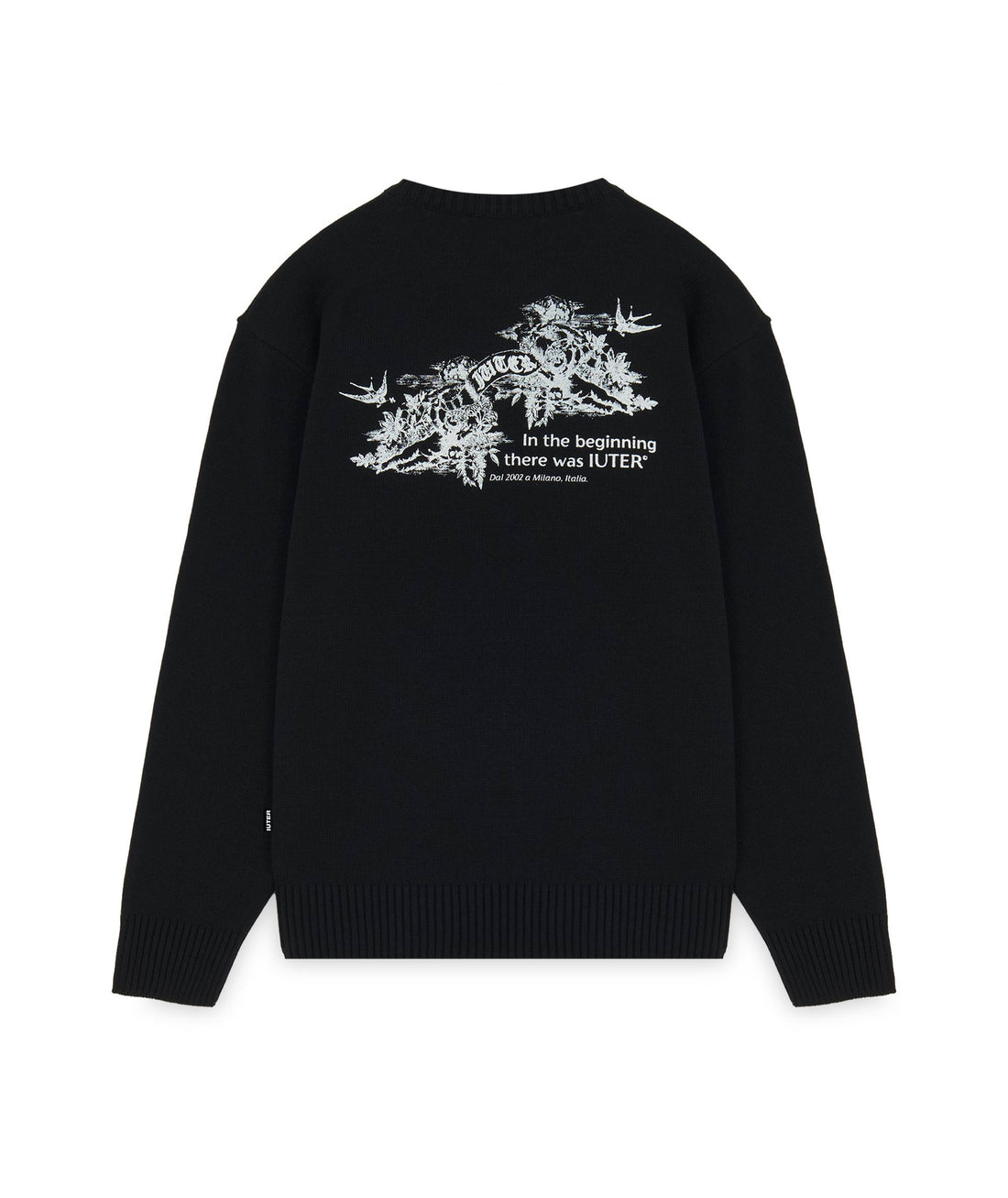 PARADISE - MAGLIA 25WIJM08 -BLACK IUTER 