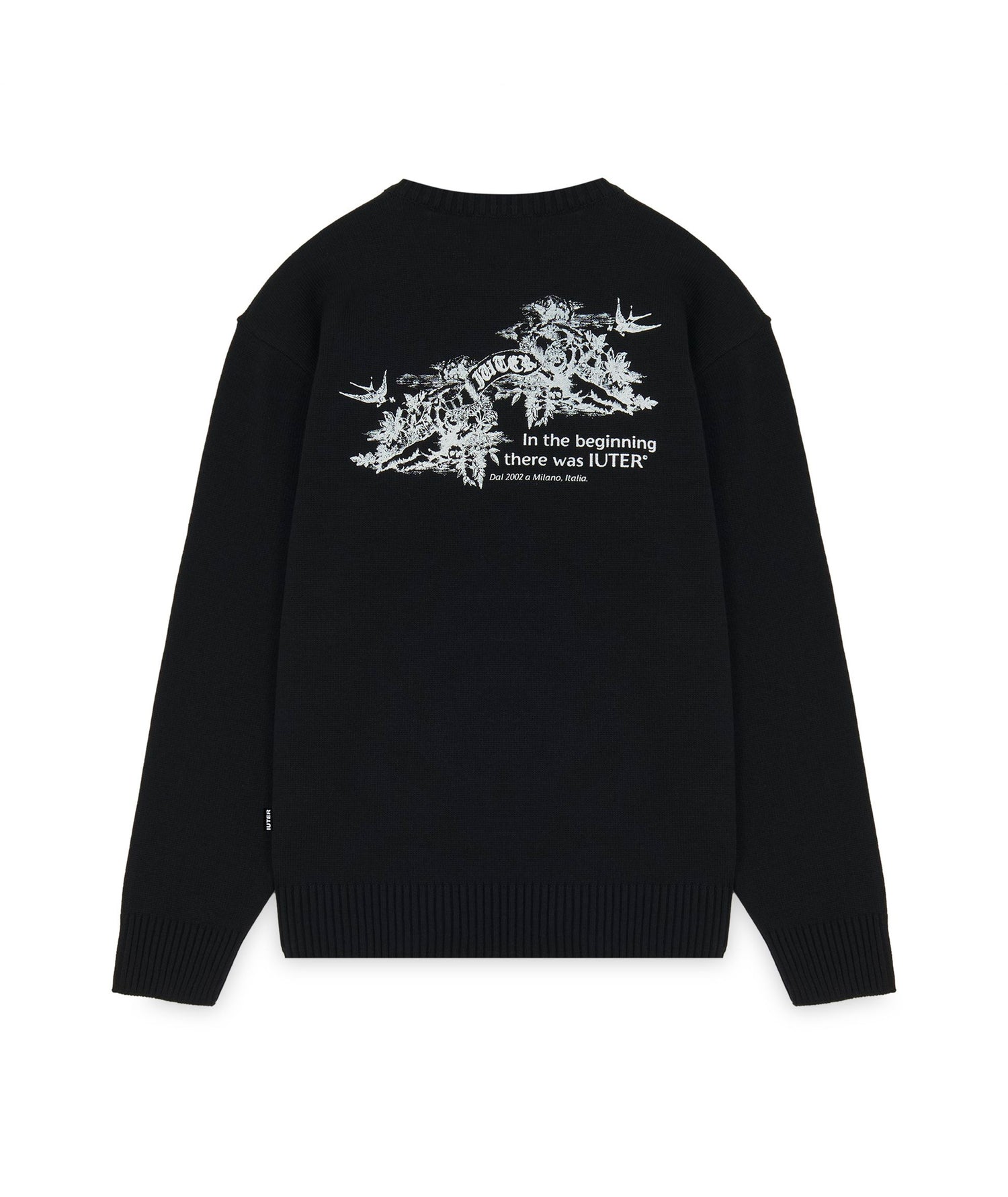 PARADISE - MAGLIA 25WIJM08 -BLACK IUTER 