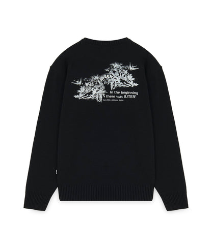 PARADISE - MAGLIA 25WIJM08 -BLACK IUTER 
