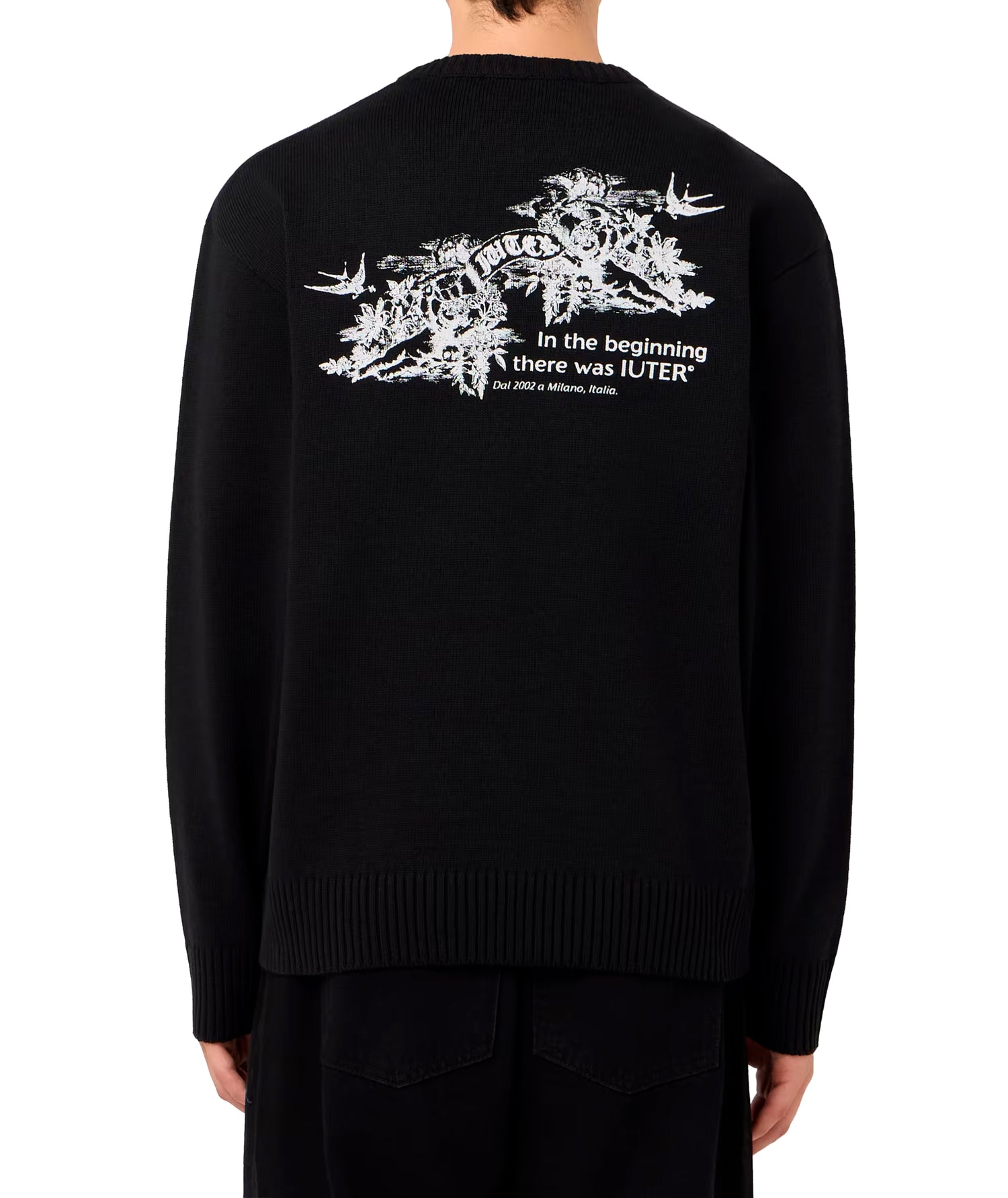 PARADISE - MAGLIA 25WIJM08 -BLACK IUTER 