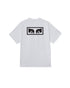 EYES 3 - T-SHIRT 22MC0000009E -WHT OBEY 
