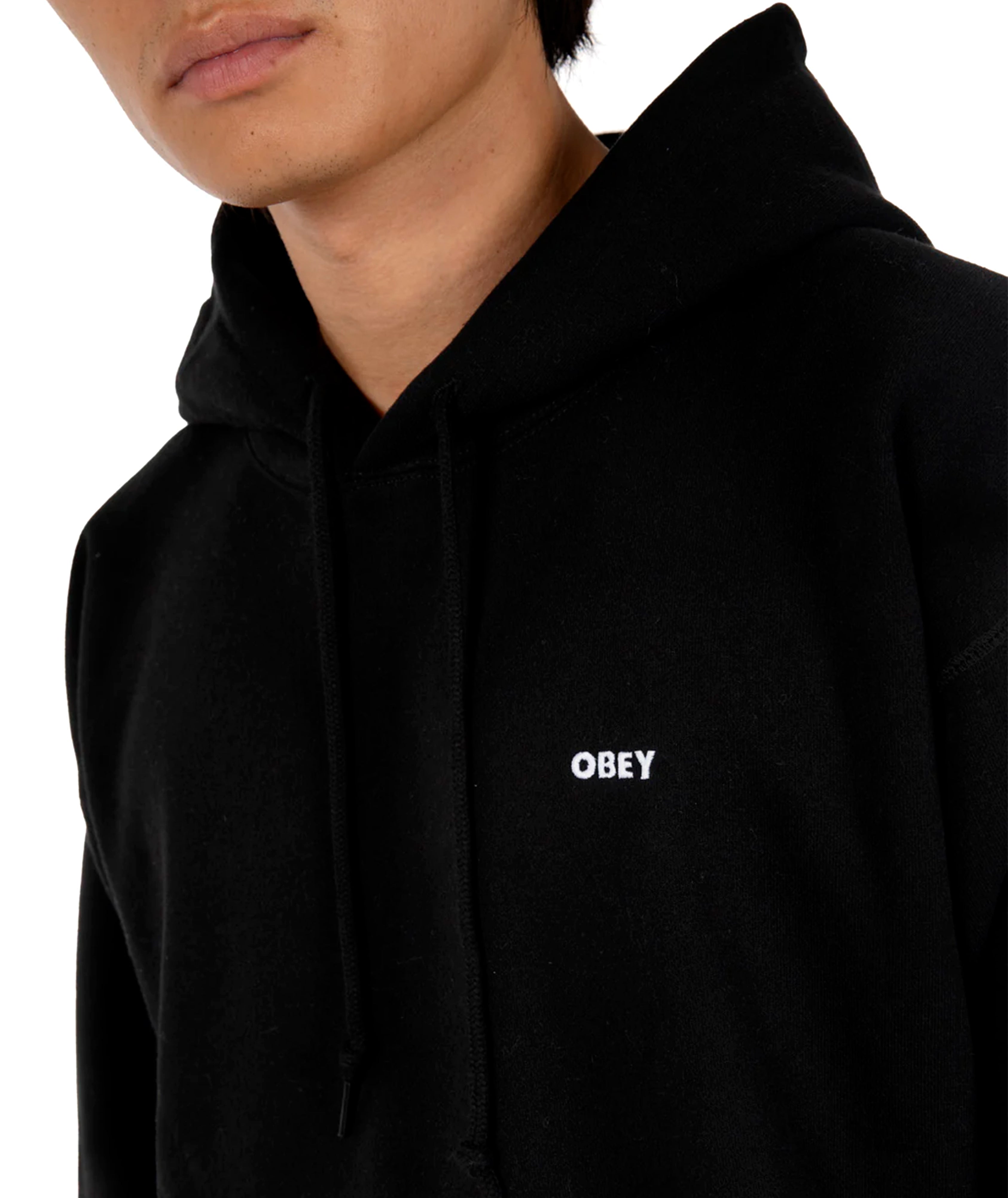 ESTABLISHED WORKS BOLD II - FELPA 22MC0000022E -BLK OBEY 