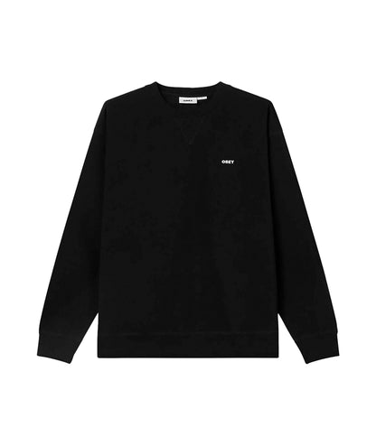 ESTABLISHED WORKS BOLD II - FELPA 22MC0000023E -BLK OBEY 
