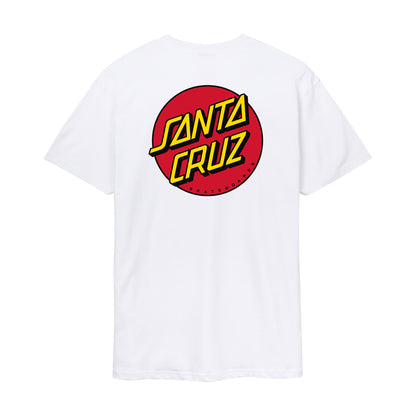 CLASSIC DOT CHEST - T-SHIRT SCA-TEE-11049 . SANTA CRUZ 