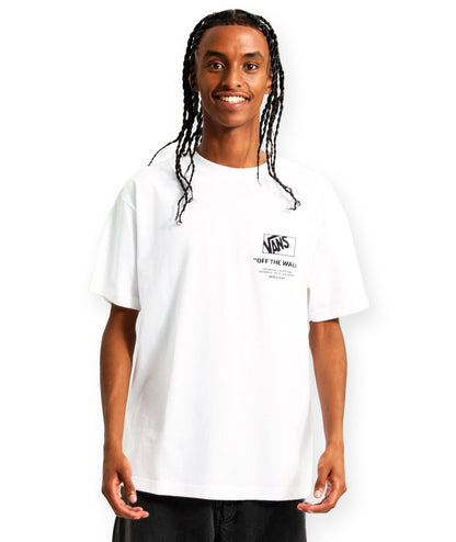 STACKED HI - T-SHIRT VN000PEW WHT1 VANS 