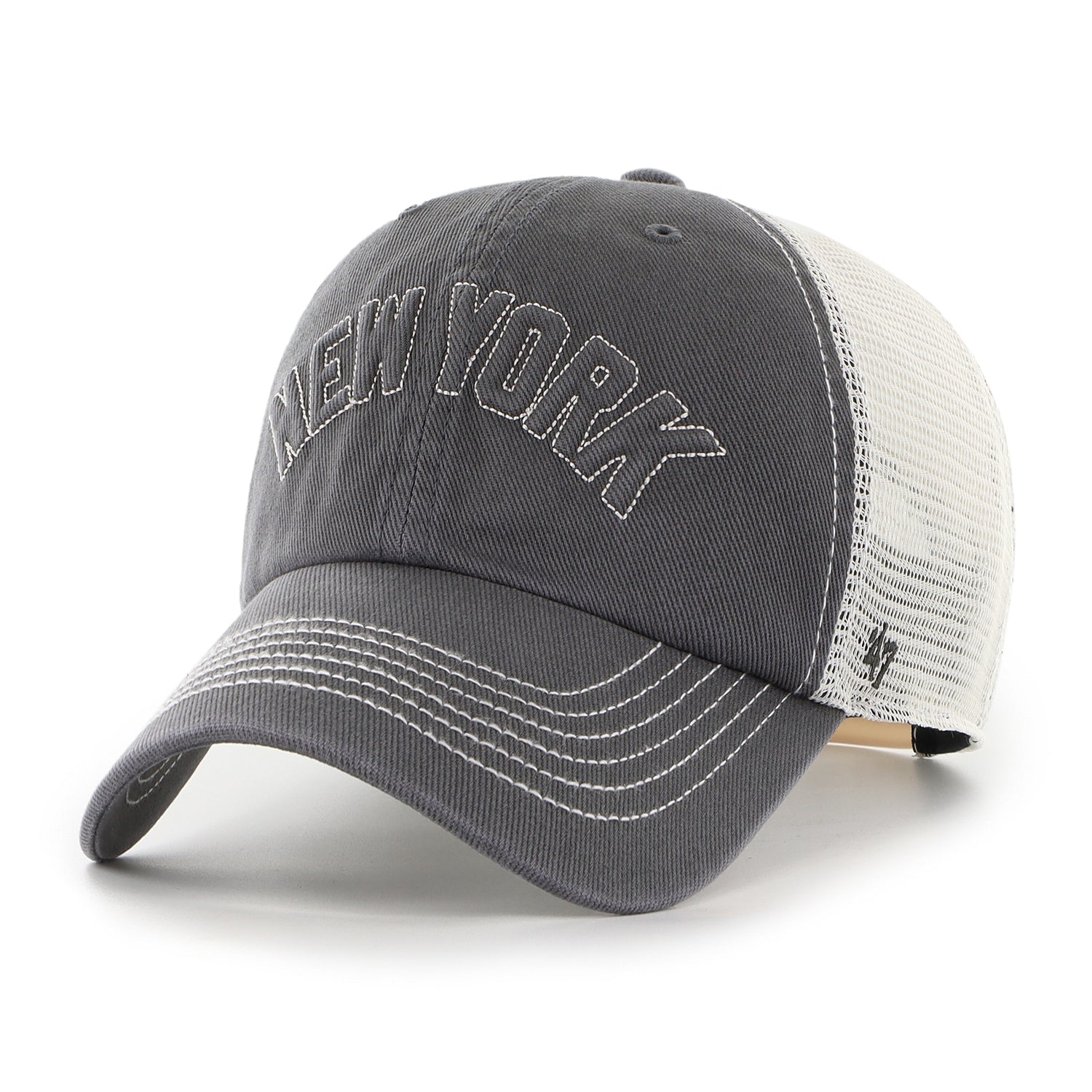 TRAILER MESH CLEAN UP NEW YORK YANKEES - - CAPPELLINO 47-B-TSCMC17HTP -T4 47 BRAND 