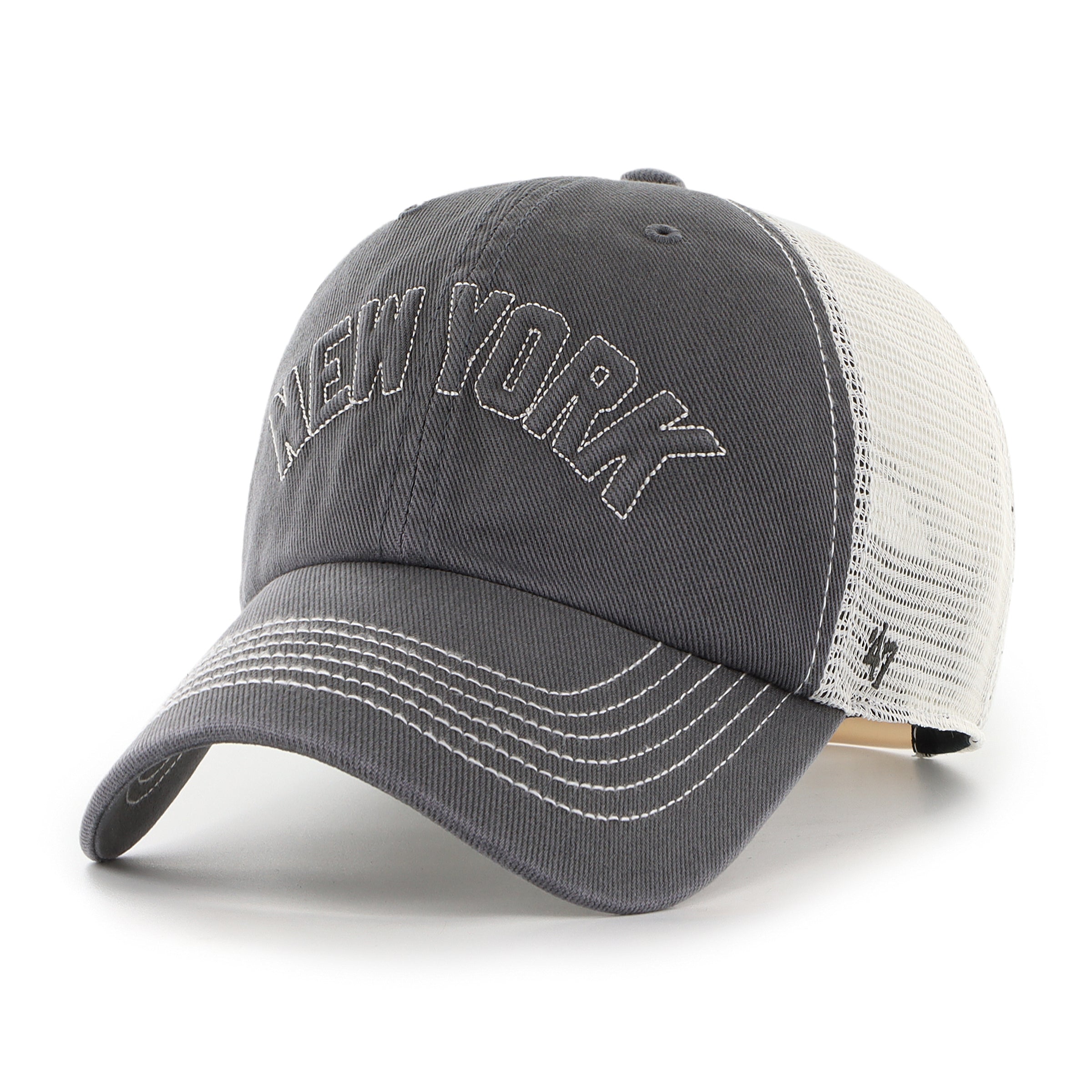 TRAILER MESH CLEAN UP NEW YORK YANKEES - - CAPPELLINO 47-B-TSCMC17HTP -T4 47 BRAND 