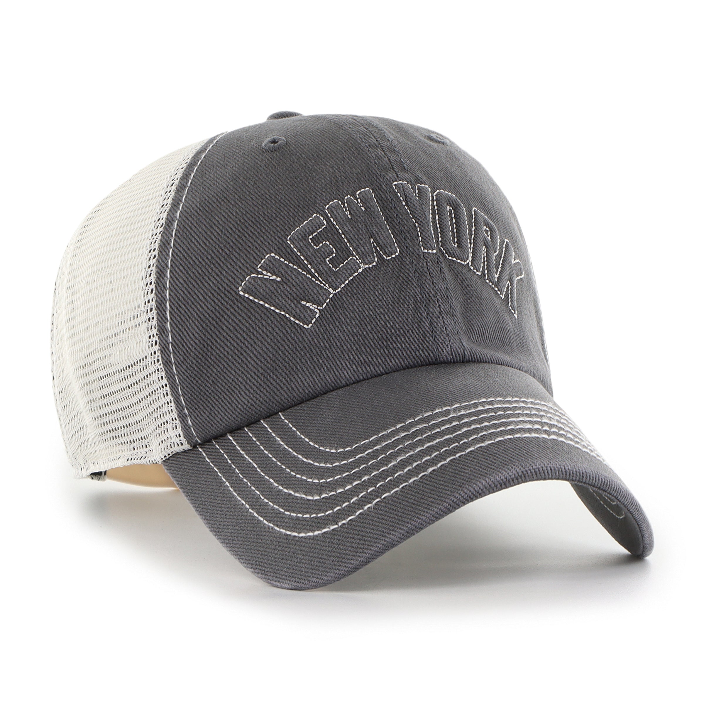 TRAILER MESH CLEAN UP NEW YORK YANKEES - - CAPPELLINO 47-B-TSCMC17HTP -T4 47 BRAND 