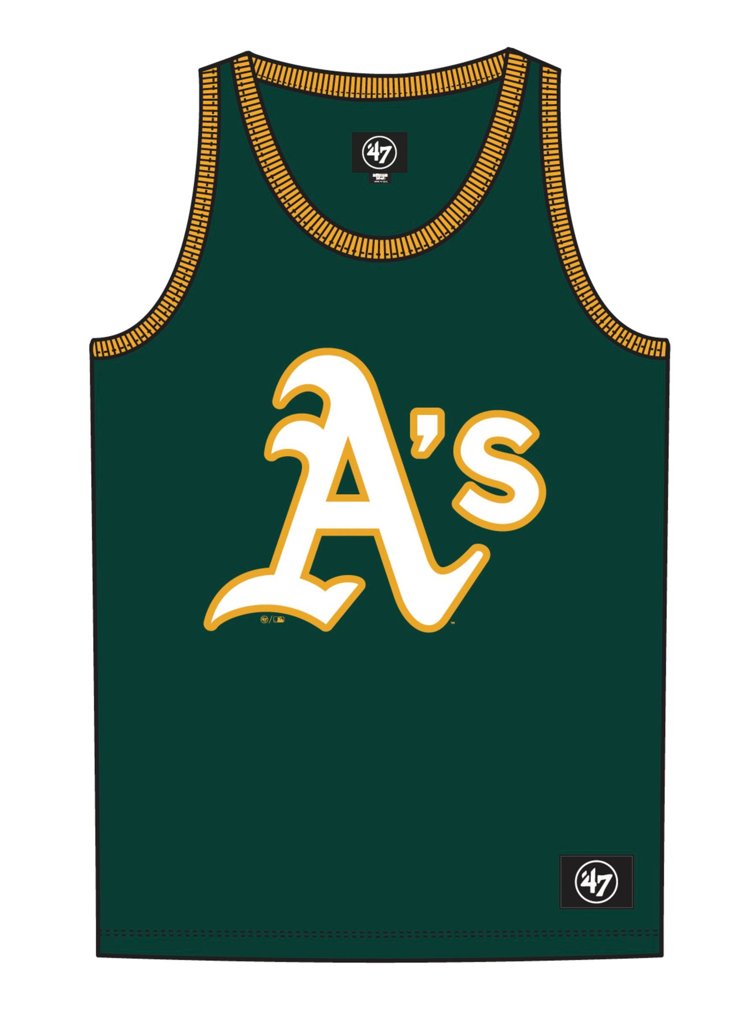 BASKET FUTURE TANK OAKLAND ATHLETICS - CANOTTA 47-BB018PMAREX657806 DG 47 BRAND 
