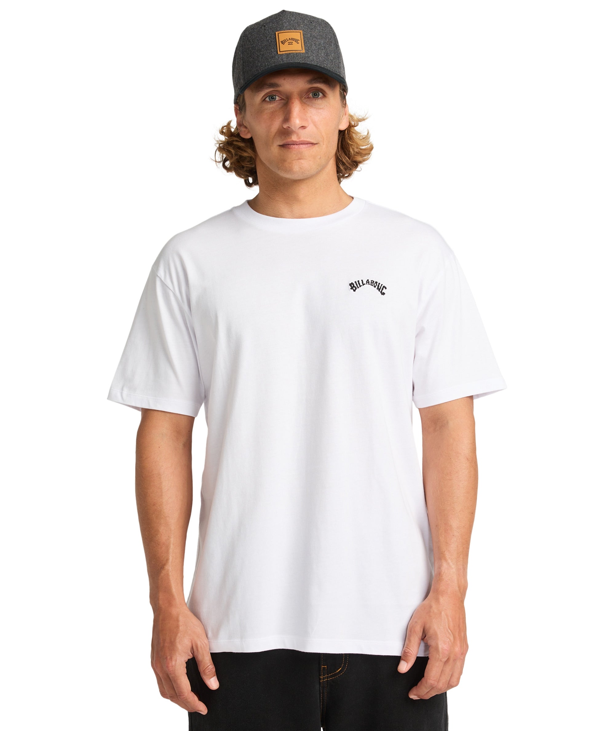 ARCH CREW - T-SHIRT EBYKT00100 -WHT BILLABONG 