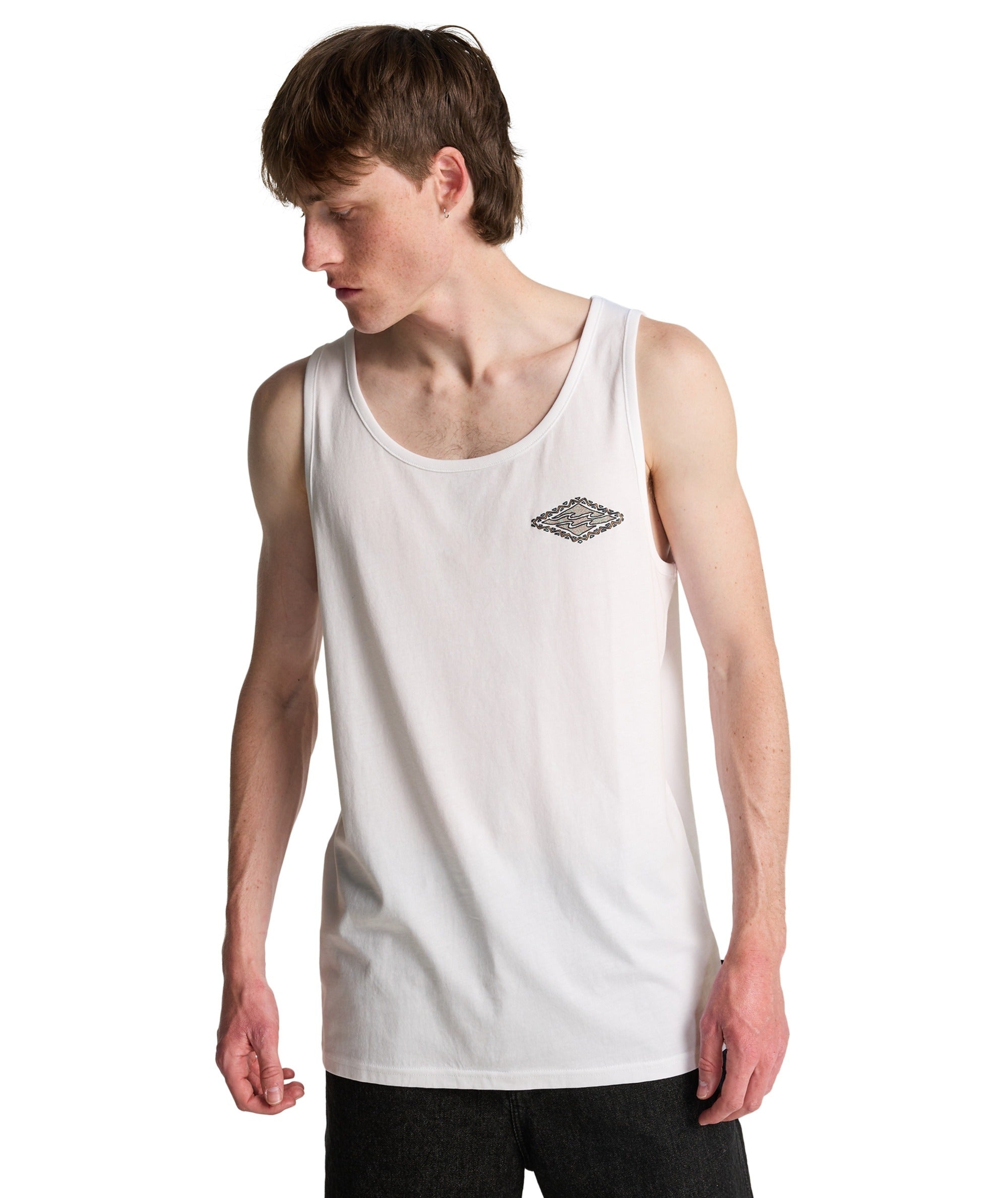 CRAYON WAVE TK - T-SHIRT EBYZT00487 -WHT BILLABONG 