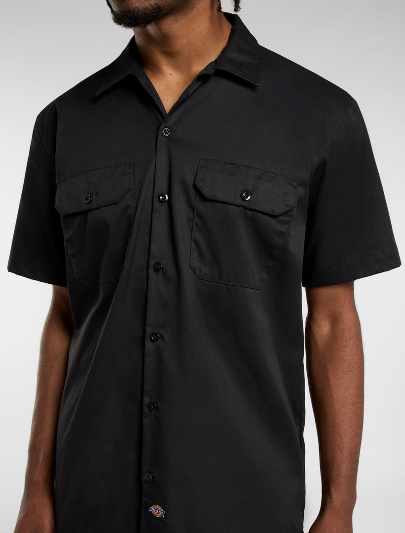 WORK REC - CAMICIA DK0A4XK7 BLK1 DICKIES 