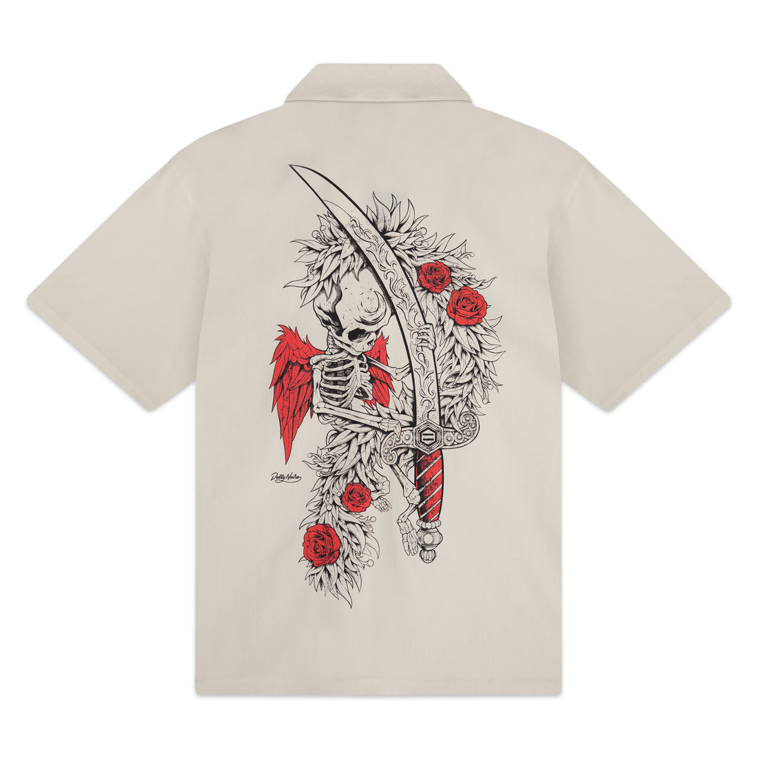 ASSO DI SPADE - OUTLINE SHIRT - T-SHIRT SH1132-CH -03 DOLLY NOIRE 