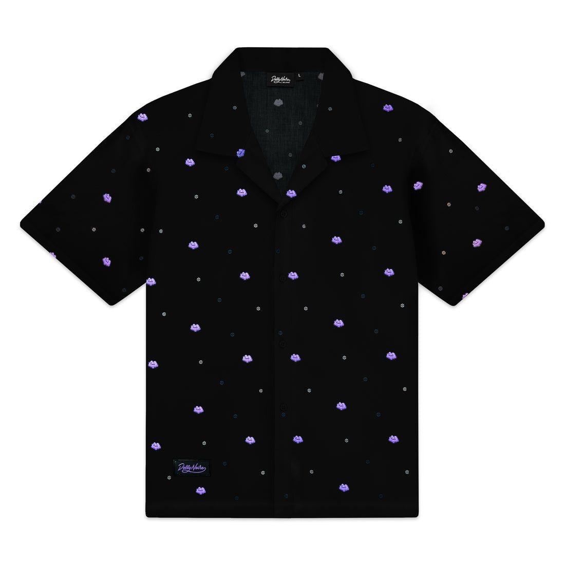 DITTO PATTERN SHIRT - T-SHIRT SH1152-CH -01 DOLLY NOIRE 