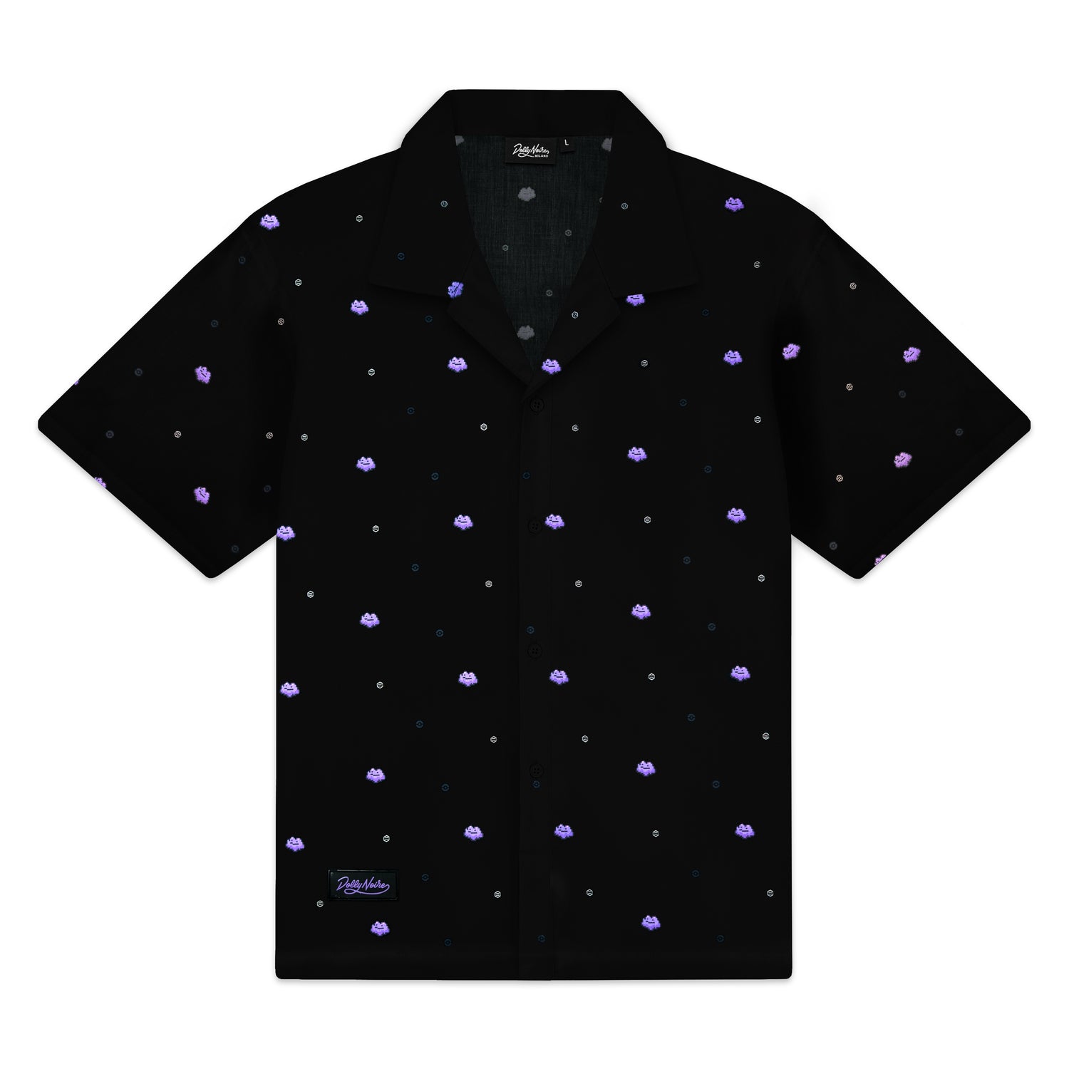 DITTO PATTERN SHIRT - T-SHIRT SH1152-CH -01 DOLLY NOIRE 