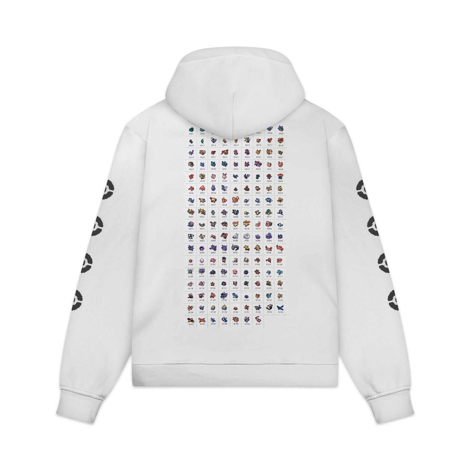 POKÉDEX HOODIE - FELPA SW1159-GQ -02 DOLLY NOIRE 