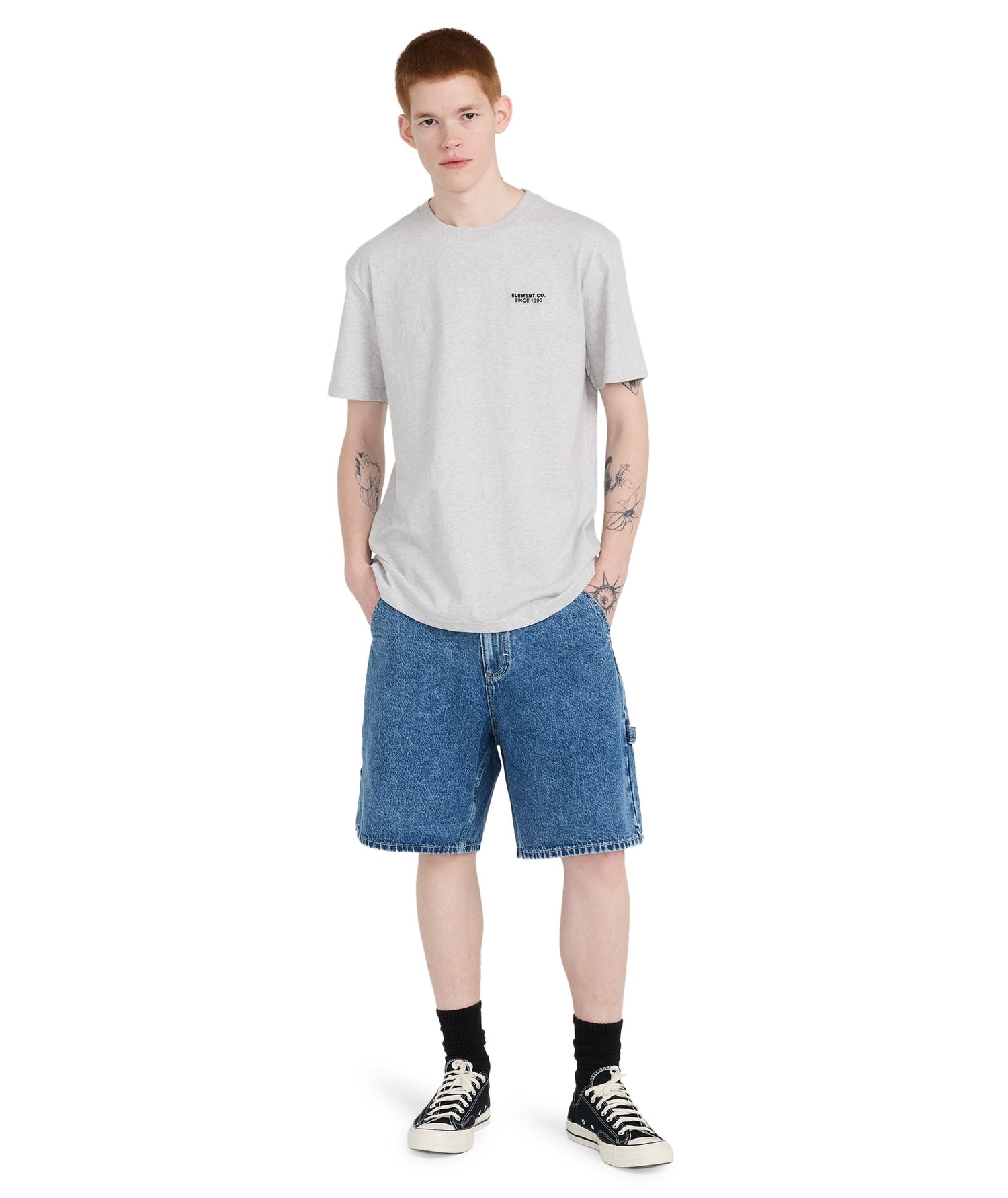 BIG CARPENTER DENIM - SHORTS ELYDS00106 -BNT0 ELEMENT 