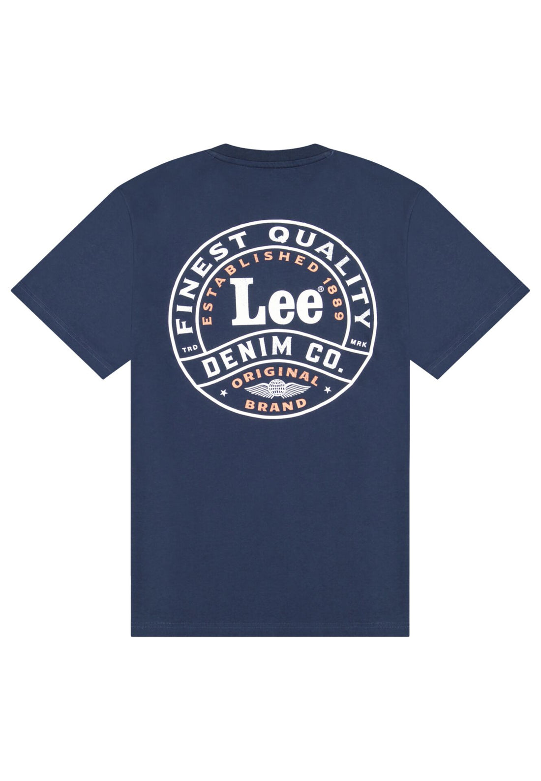 STAMP LEE RIVET NAVY - T-SHIRT 112376494 . LEE 