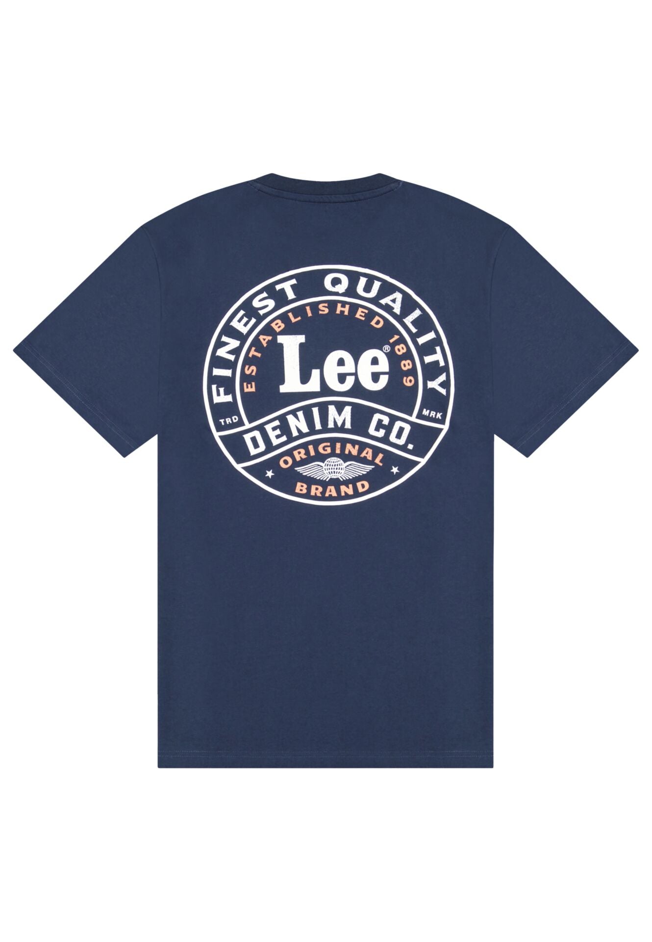 STAMP LEE RIVET NAVY - T-SHIRT 112376494 . LEE 