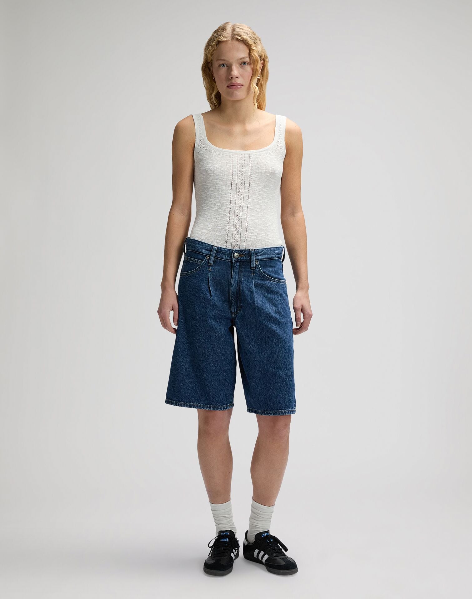 DRAPEY JORTS OVERT WASH - SHORTS 112376718 . LEE 
