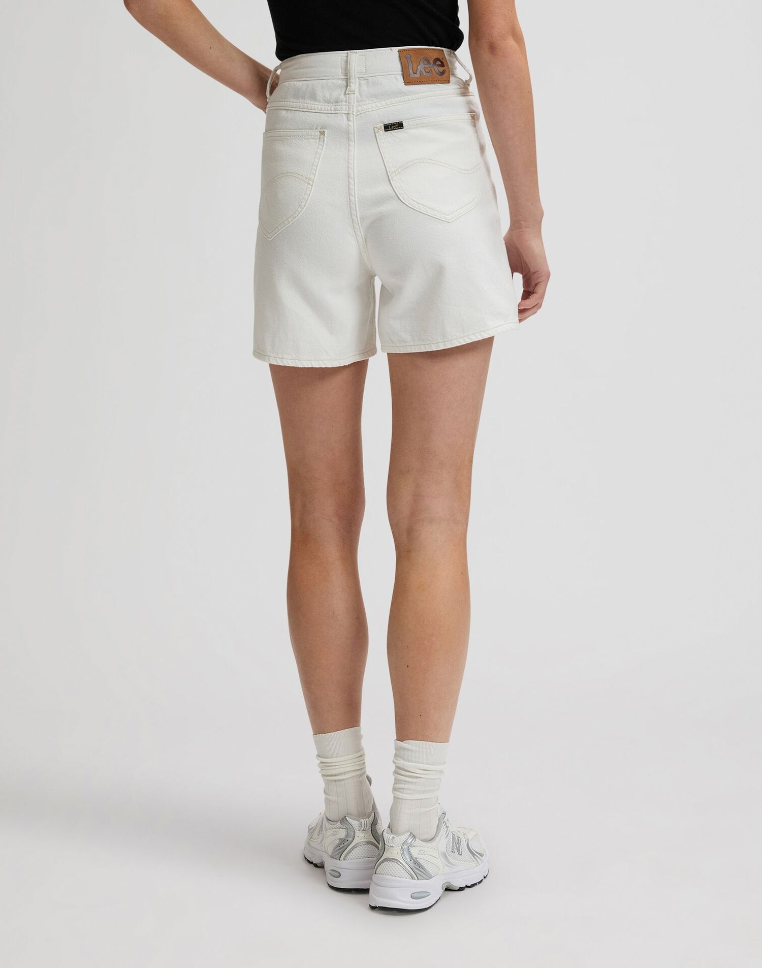 STELLA POWDER WHITE - SHORTS 112376779 . LEE 