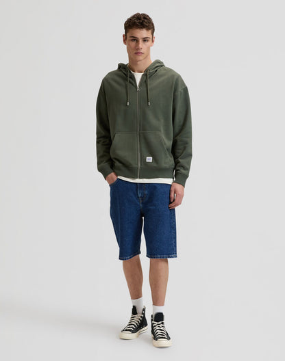 WORKWEAR FULL ZIP OAK MOSS - FELPA 112378765 . LEE 