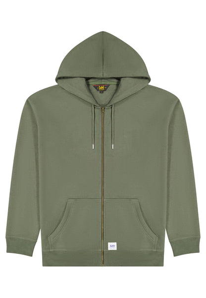 WORKWEAR FULL ZIP OAK MOSS - FELPA 112378765 . LEE 