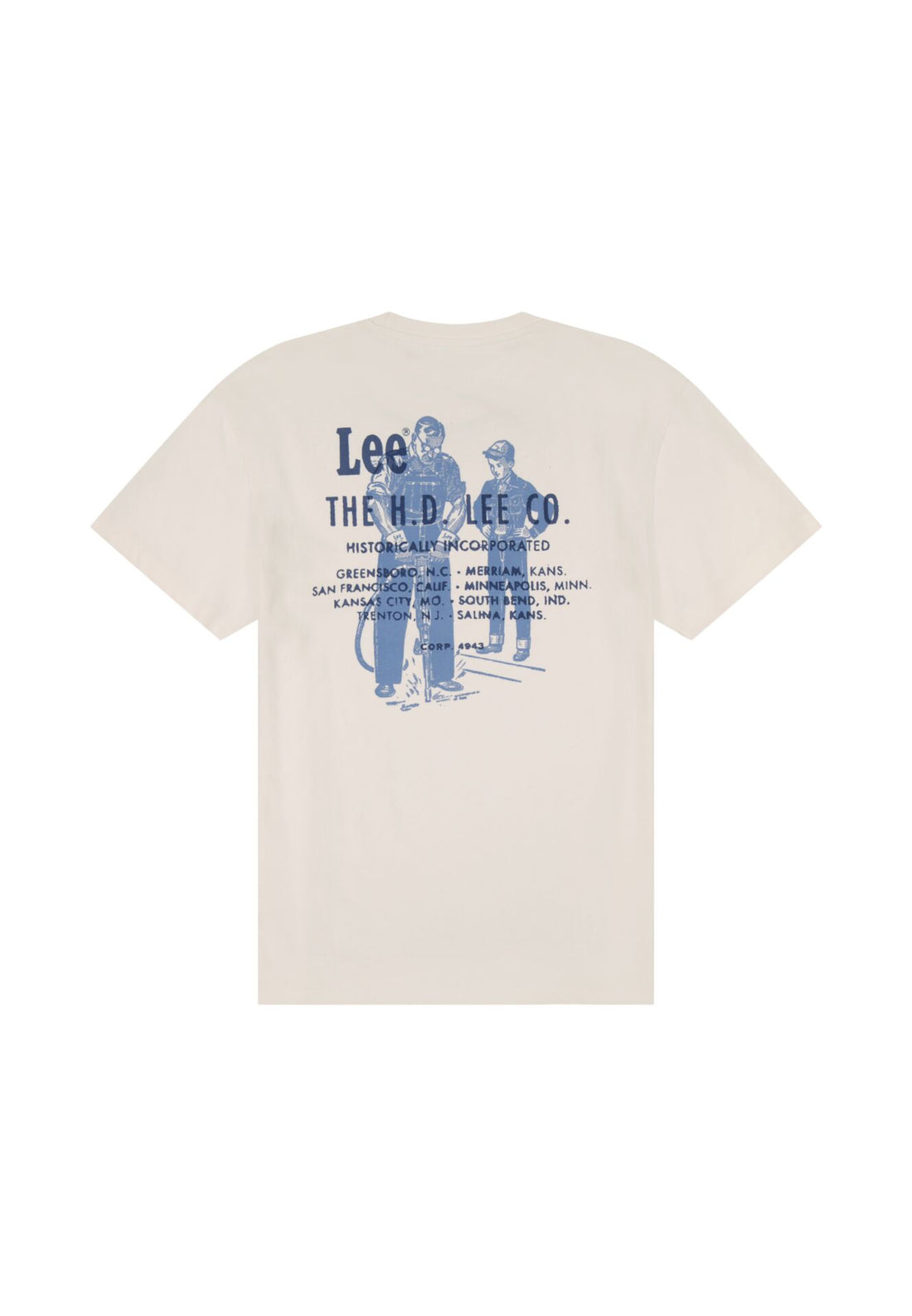 WORKWEAR WORKER NATURAL - T-SHIRT 112378769 . LEE 