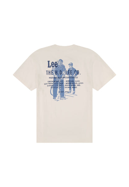 WORKWEAR WORKER NATURAL - T-SHIRT 112378769 . LEE 