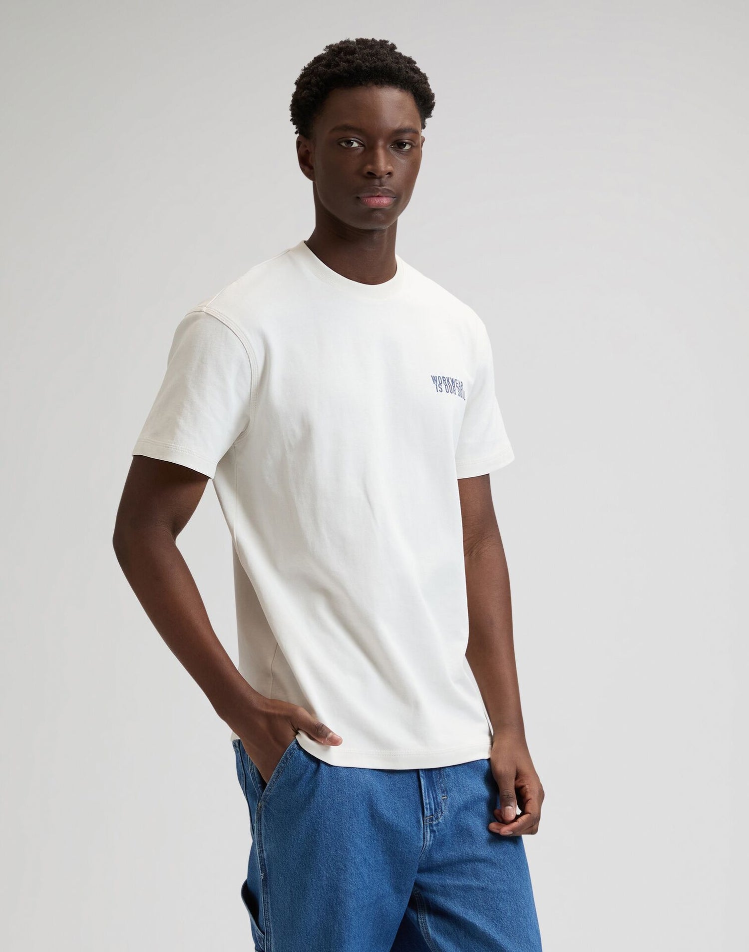 WORKWEAR WORKER NATURAL - T-SHIRT 112378769 . LEE 