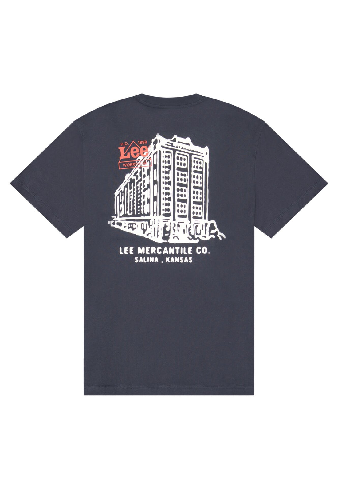 WORKWEAR BUILDING REBEL NAVY - T-SHIRT 112378771 . LEE 