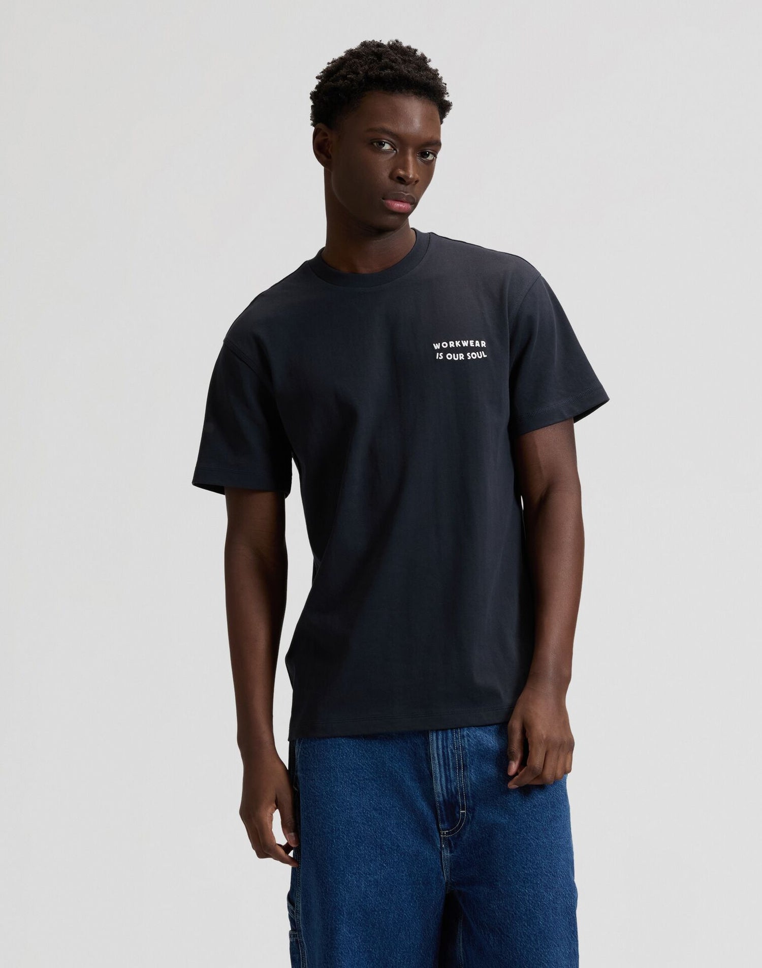 WORKWEAR BUILDING REBEL NAVY - T-SHIRT 112378771 . LEE 
