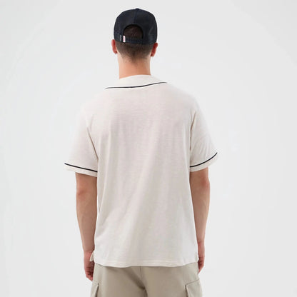 NE SLUB BASEBALL JERSEY - T-SHIRT 60856189 . NEW ERA 