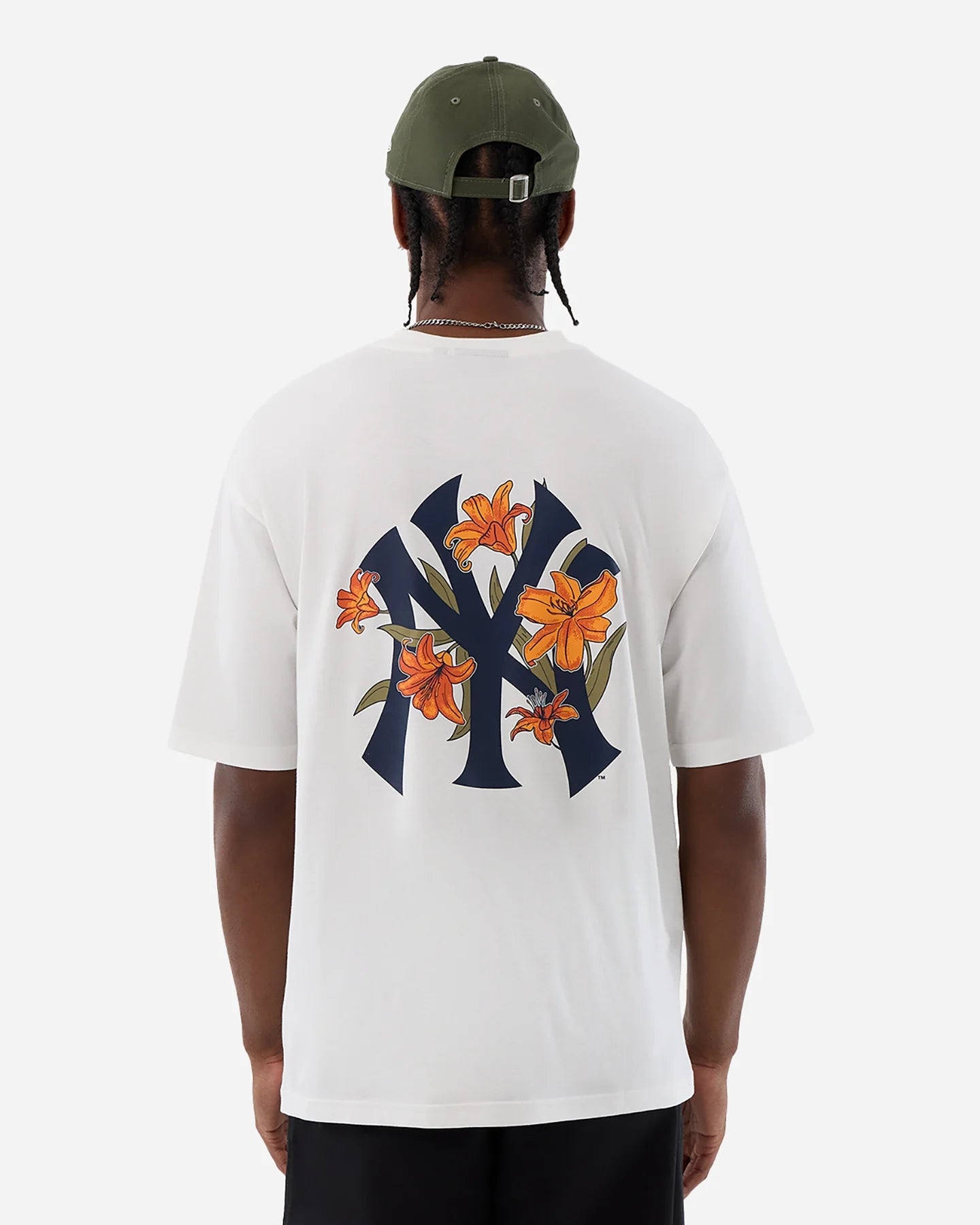MLB FLORAL NEW WORK YANKESS - T-SHIRT 60856234 . NEW ERA 