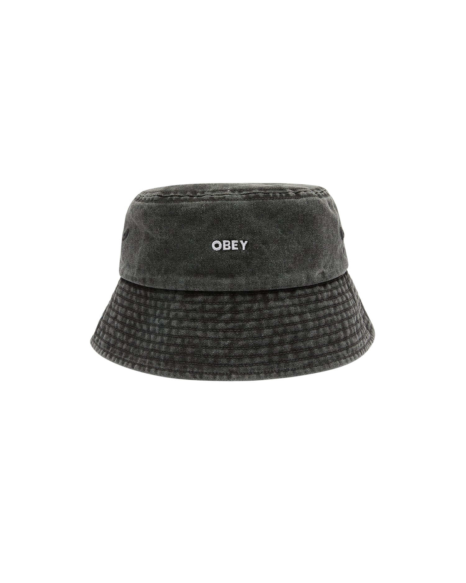 BOLD PIGMENT TWILL BUCKET - CAPPELLINO 22MA0000386 -BLK OBEY 