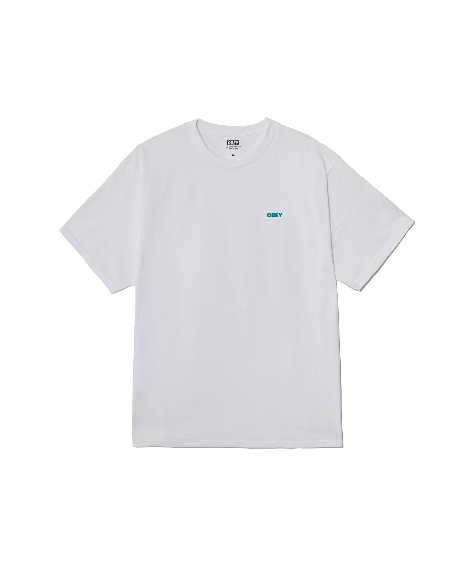 FUTURE UNWRITTEN - T-SHIRT 22MC0001690 -WHT OBEY 