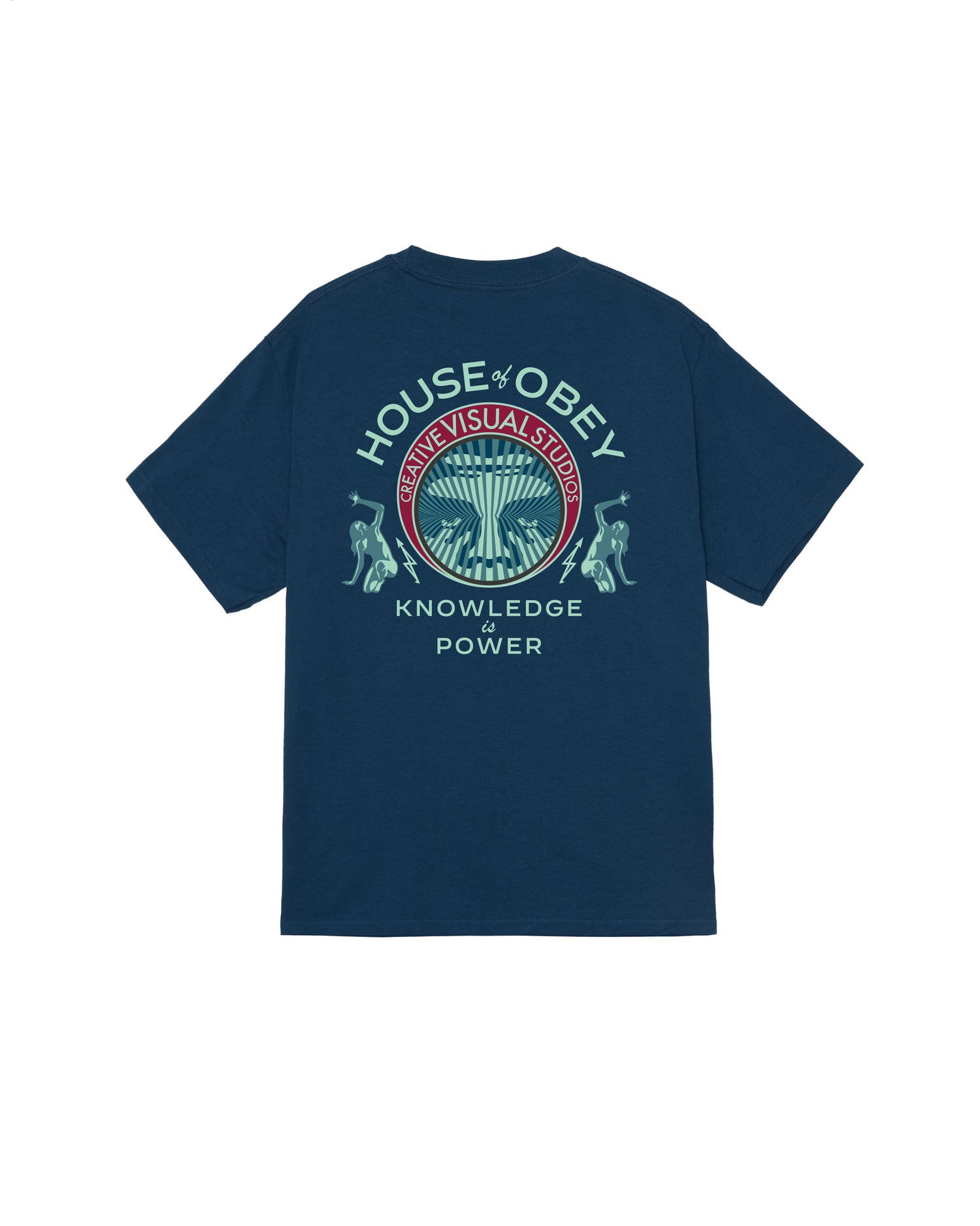 KNOWLEDGE IS POWER - T-SHIRT 22MC0001691 -HBU OBEY 
