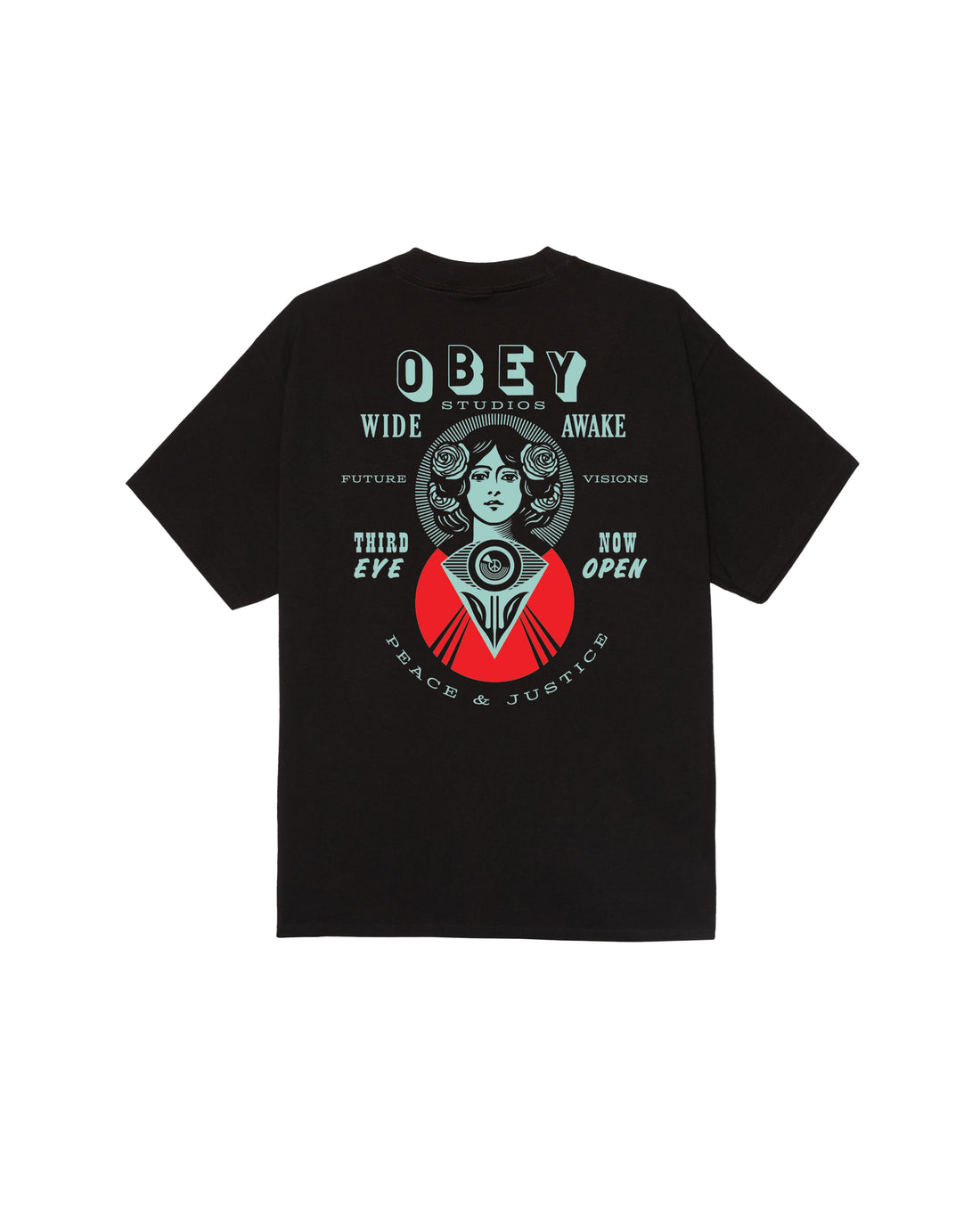 MAKE ART THIRD EYE - T-SHIRT 22MC0001694 -BLK OBEY 