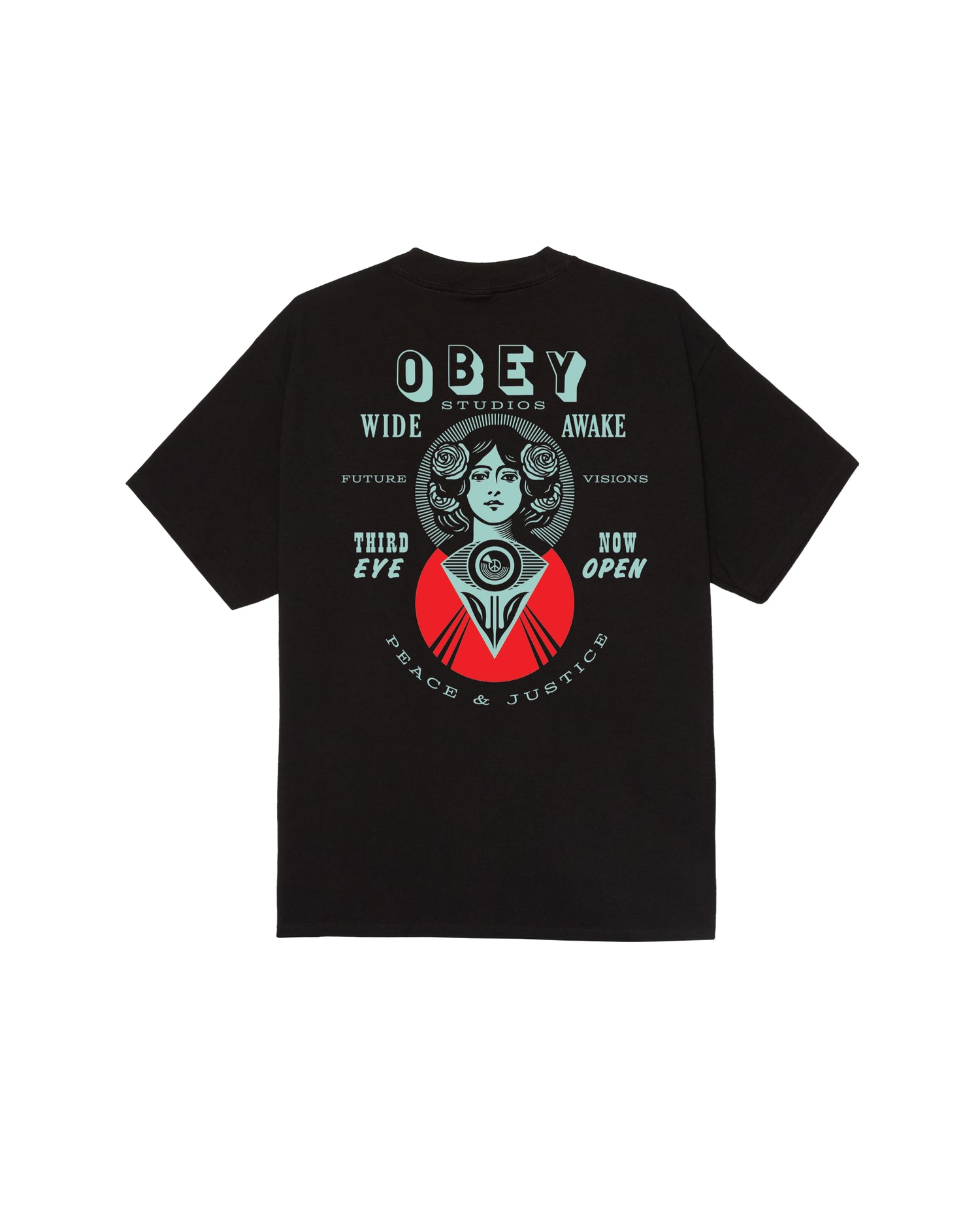 MAKE ART THIRD EYE - T-SHIRT 22MC0001694 -BLK OBEY 