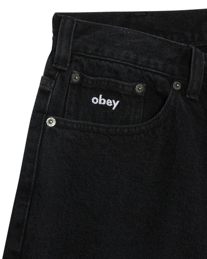 BIGWIG BAGGY DENIM - SHORTS 22MC0001703 -WBL OBEY 