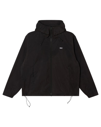 SOTA SHELL JACKET - GIACCA 22MC0001721 -BLK OBEY 