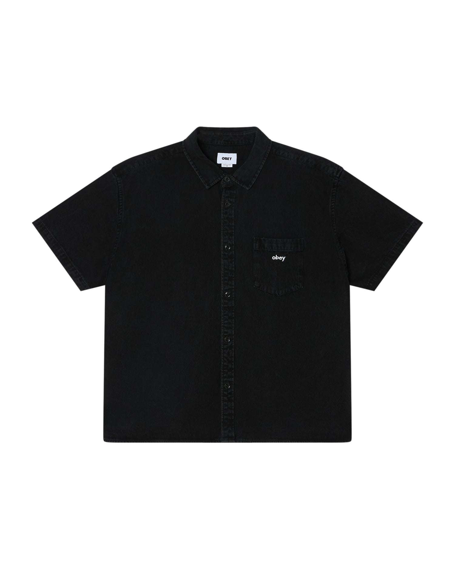 OWENS DENIM - CAMICIA 22MC0001728 -FBL OBEY 