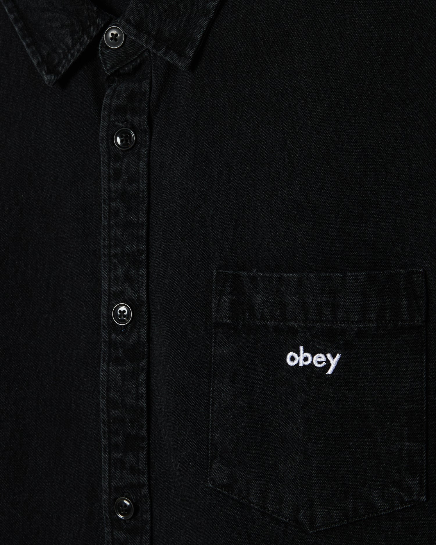 OWENS DENIM - CAMICIA 22MC0001728 -FBL OBEY 