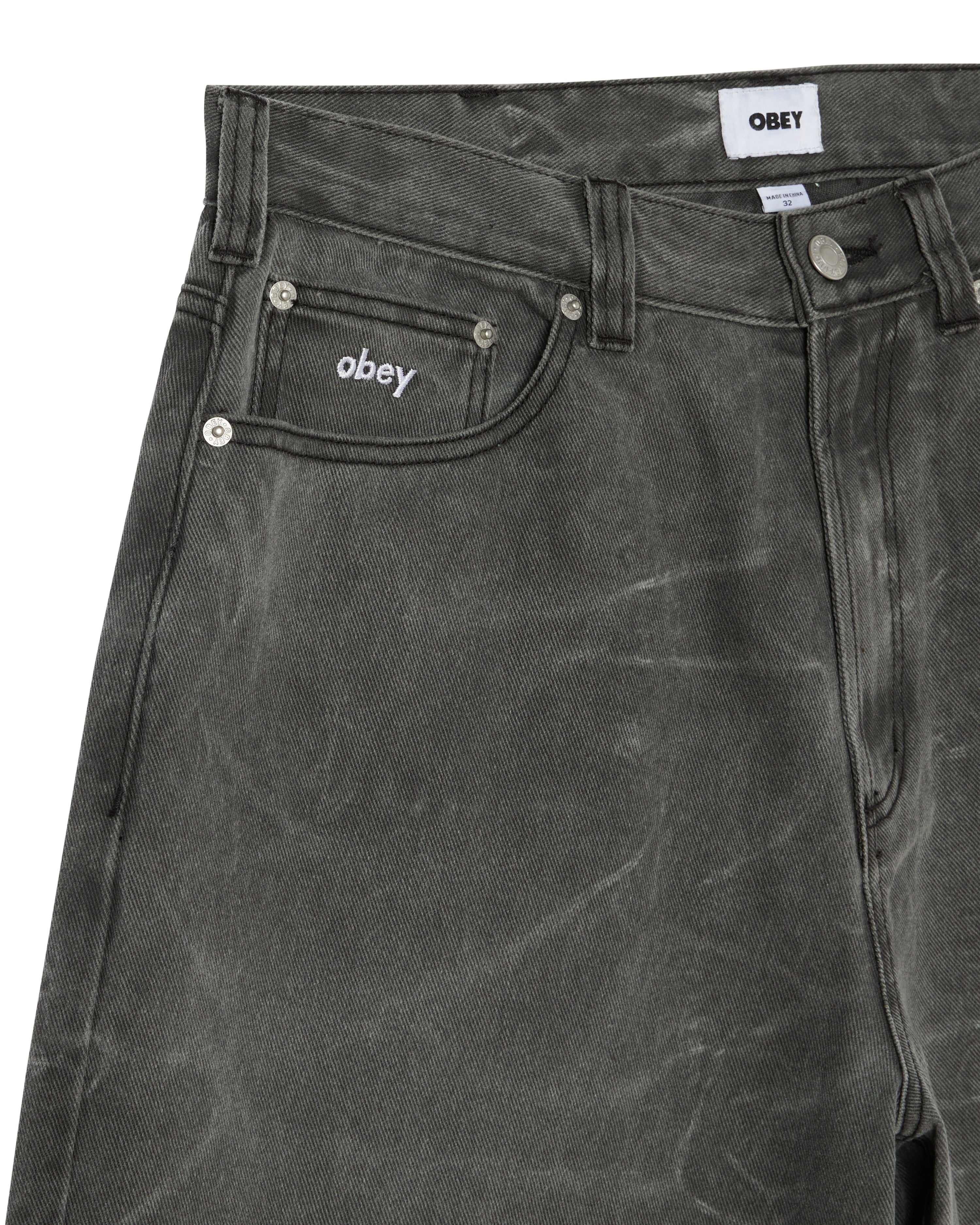 BIGWIG BAGGY DENIM - SHORTS 22MC0001783 -BWA OBEY 